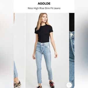 Agolde Nico Jeans